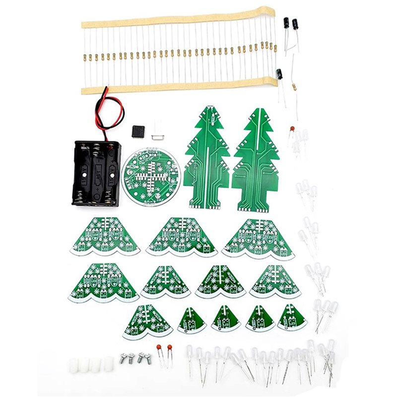 3D Stereo Christmas Tree LED D – обзор и цена Diy Electronics Circuits