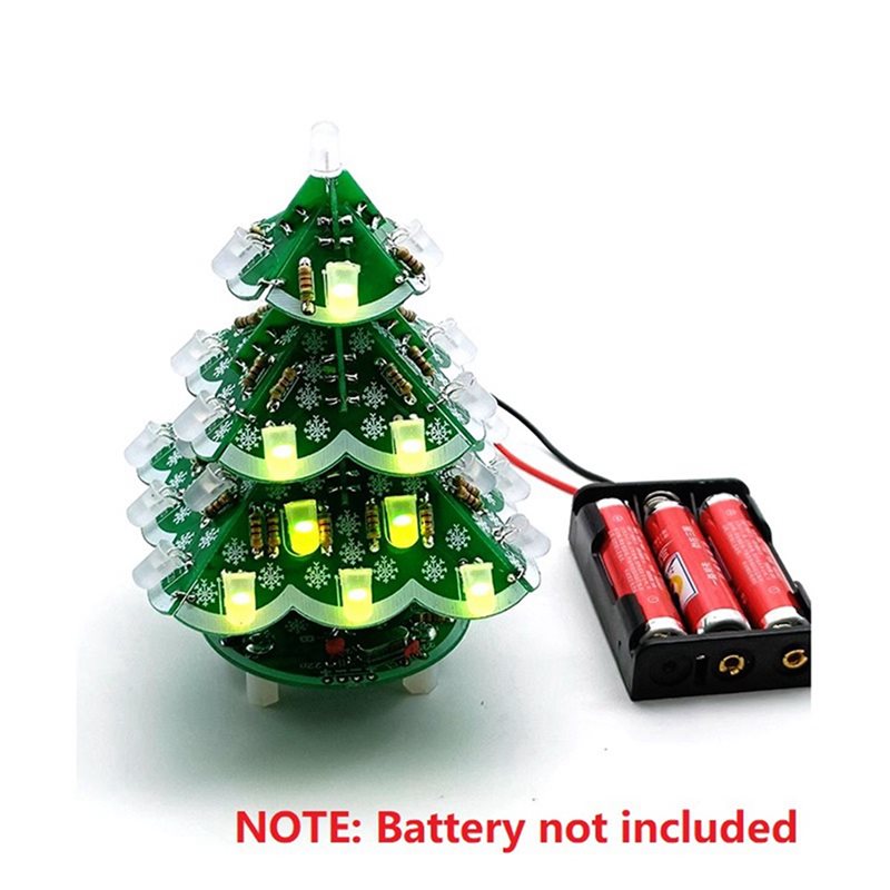 3D Stereo Christmas Tree LED D – обзор и цена Diy Electronics Circuits