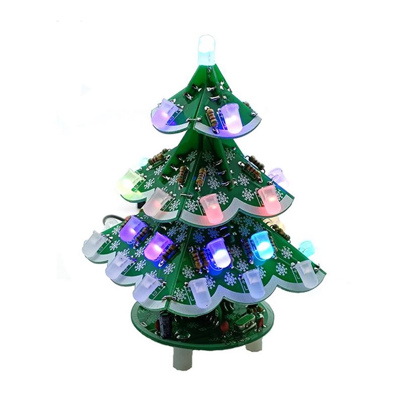 3D Stereo Christmas Tree LED D – обзор и цена Diy Electronics Circuits