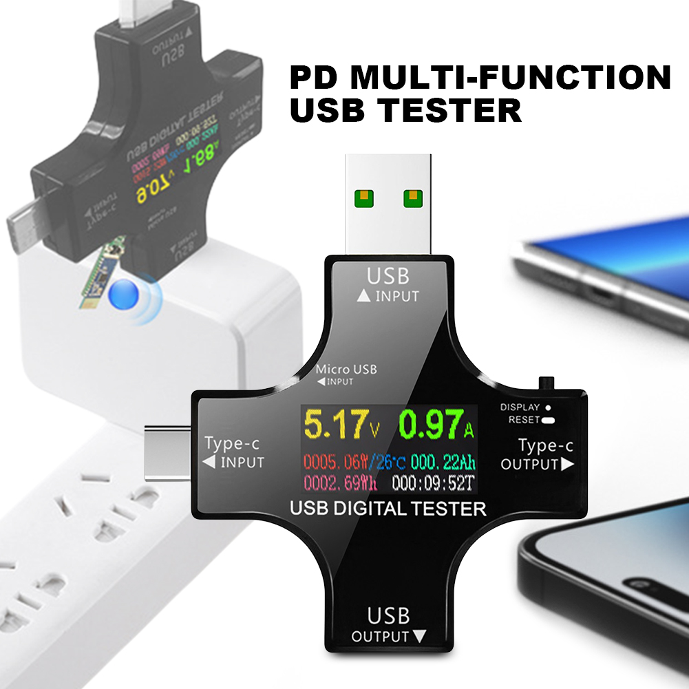 USB Tester Type-C PD Color Dig – обзор и цена Logic Analyzer Usb