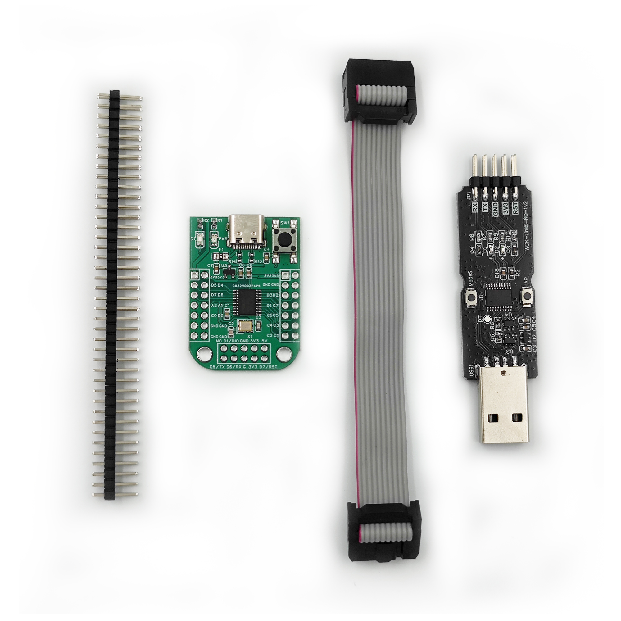 CH32V003 Kit 5IC Development B – обзор и цена Diy Electronics Board