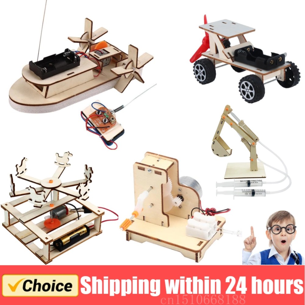DIY Boat Model Science Toys Ki – обзор и цена Diy Electronics Kids