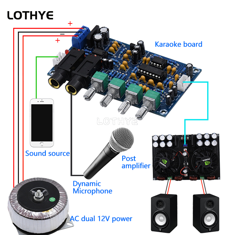 PT2399 Microphone Amplifier Bo – обзор и цена Diy Electronics Board