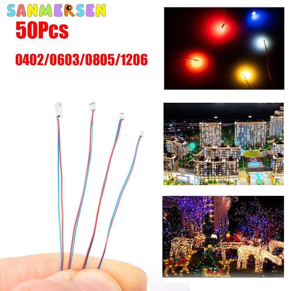 50pcs 0805 1206 SMD Lamp Wired – обзор и цена Smd Solder Paste