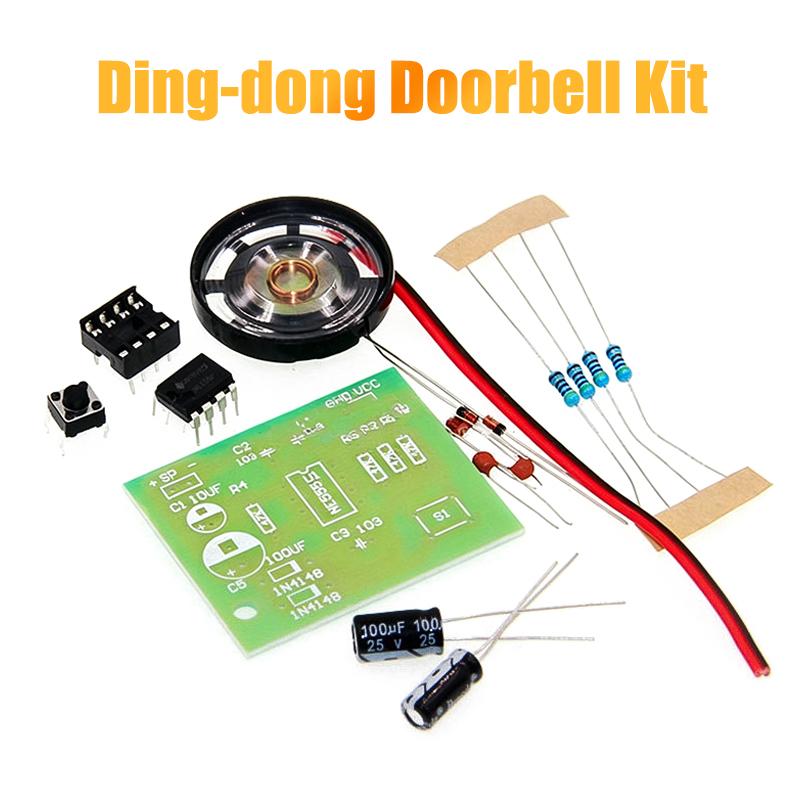 Professional NE555 Doorbell DI – обзор и цена Diy Electronics Soldering Kit