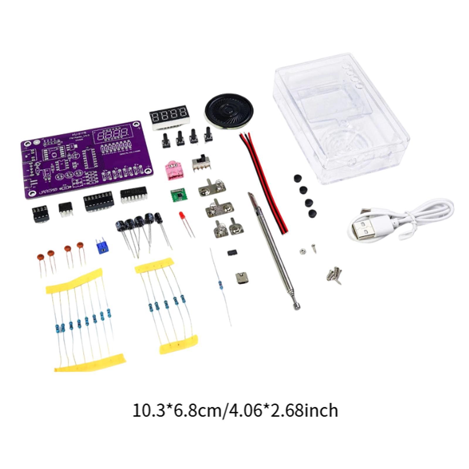 FM Radio Kit Electronic Solder – обзор и цена Diy Electronics Projects For Adults