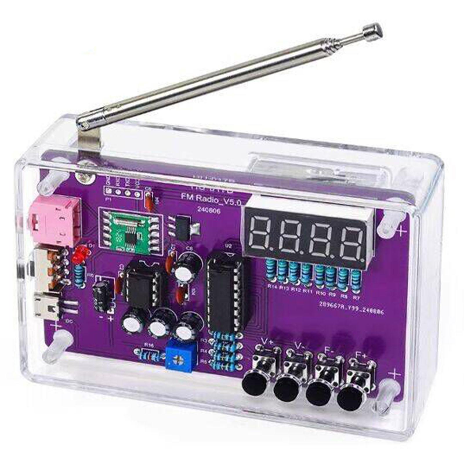 FM Radio Kit Electronic Solder – обзор и цена Diy Electronics Projects For Adults