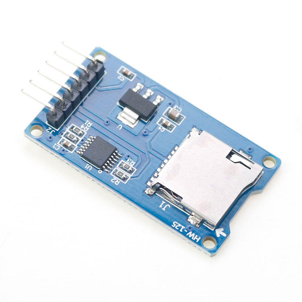 2pcs/lot Micro SD TF card read – обзор и цена Sd Card Module Spi