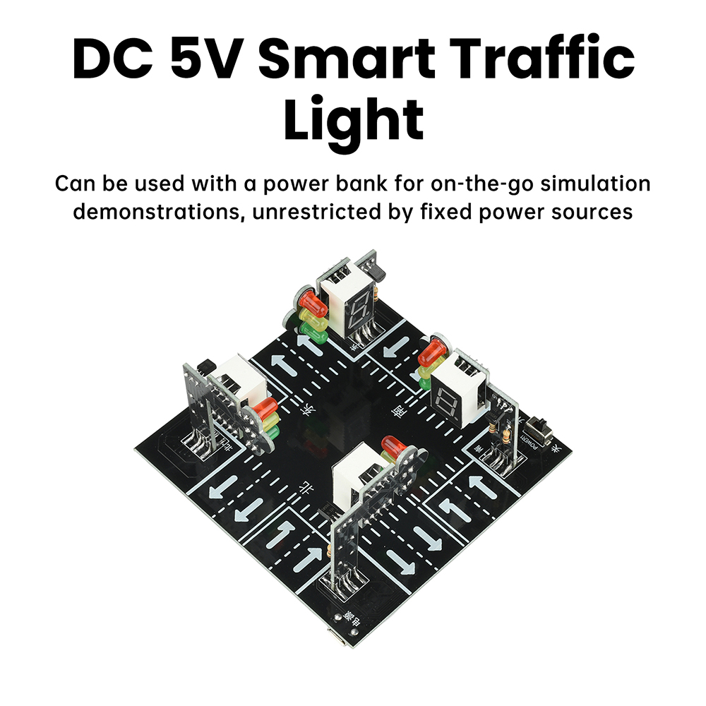 Traffic Light Simulator Kit wi – обзор и цена Diy Electronics Projects For Adults