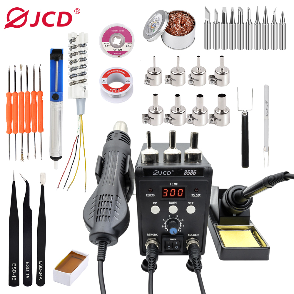 JCD 2 in 1 Soldering Station 8 – обзор и цена Smd Solder Paste