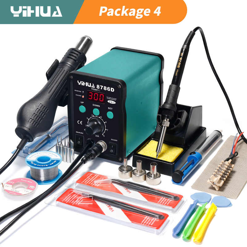 YIHUA 8786D Soldering Iron Hot – обзор и цена Smd Solder Paste