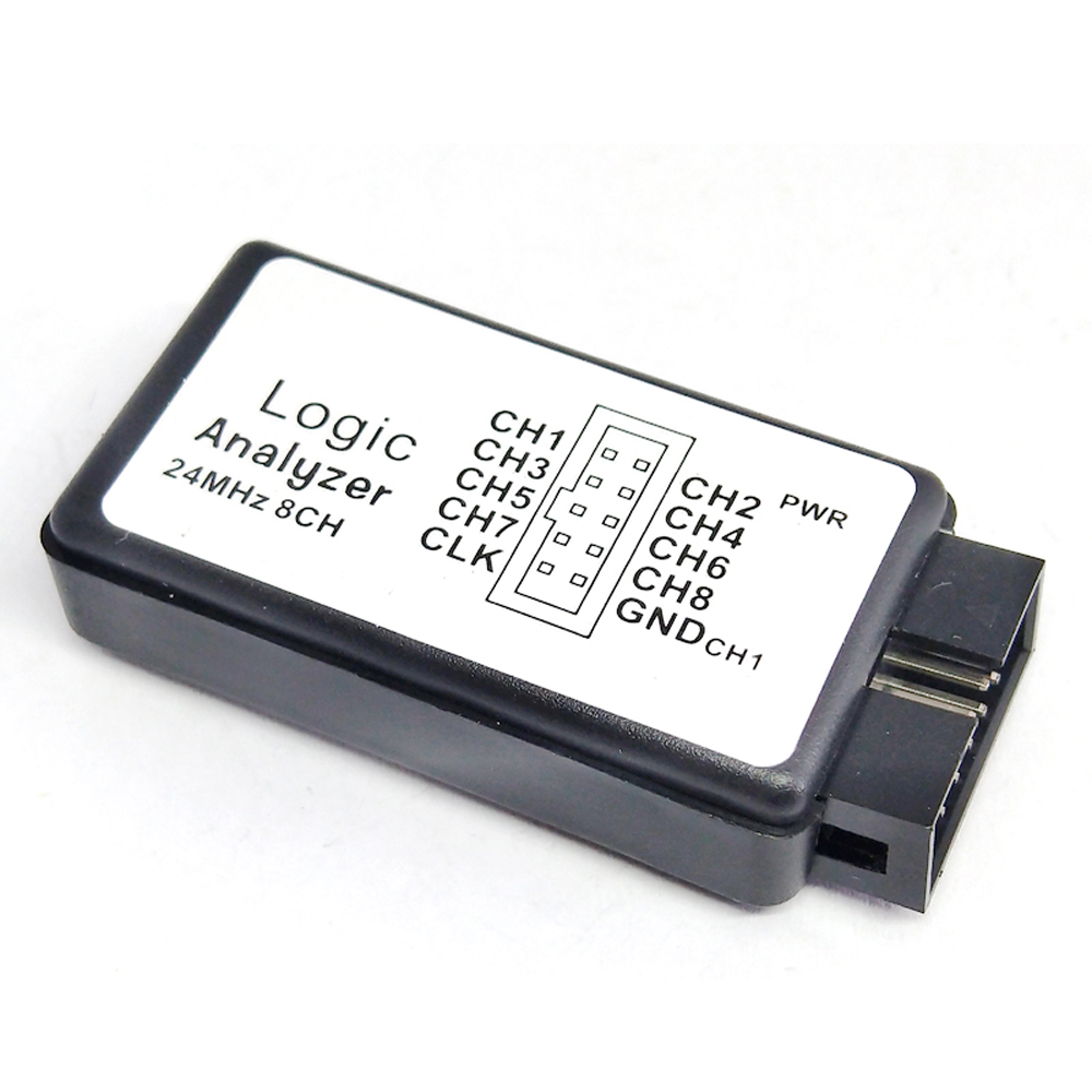 USB Logic Analyzer 24M 8CH Mic – обзор и цена Logic Analyzer Usb