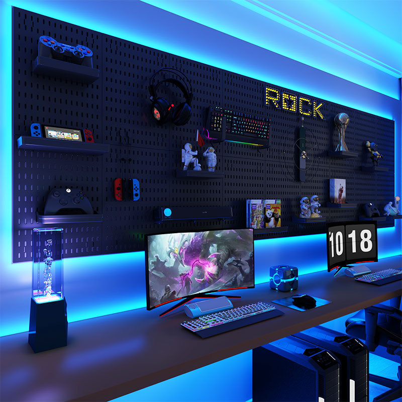Wall-Mounted No-Punch Hole Boa – обзор и цена Diy Electronics Rack