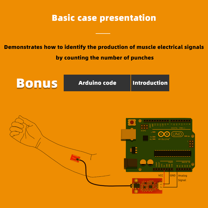 Biosensor EMG Biometrics Dry E – обзор и цена Diy Wearable Electronics