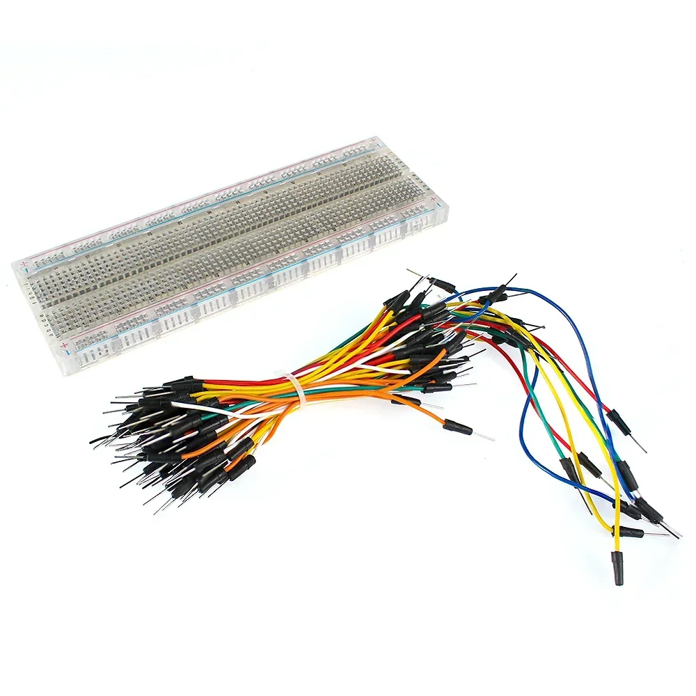 400/750/830Tie DIY PCB Breadbo – обзор и цена Breadboard Jumper Wire