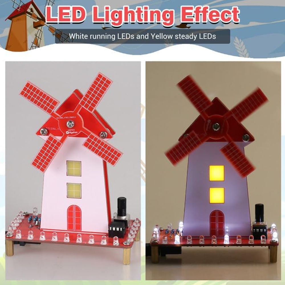 DIY Electronic Windmill Kit So – обзор и цена Diy Electronics Projects For Beginners