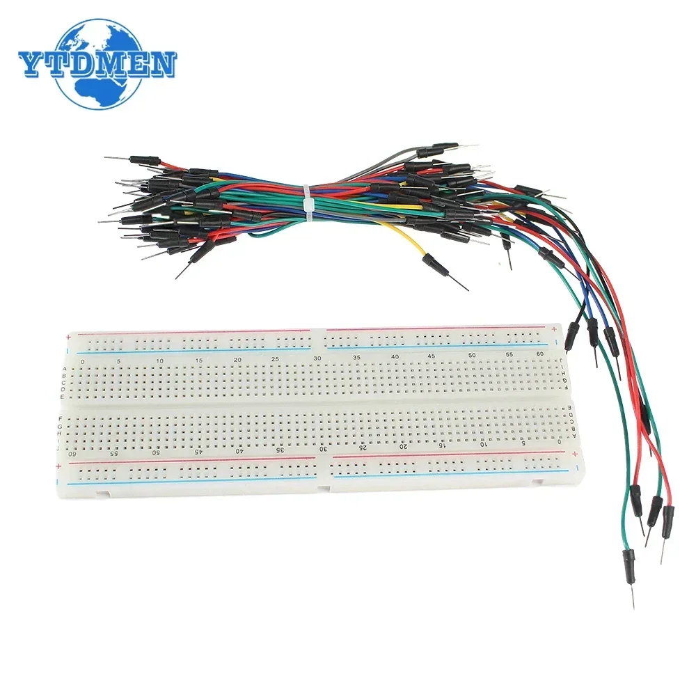MB-102 Breadboard 400 830 Poin – обзор и цена Breadboard Jumper Wire