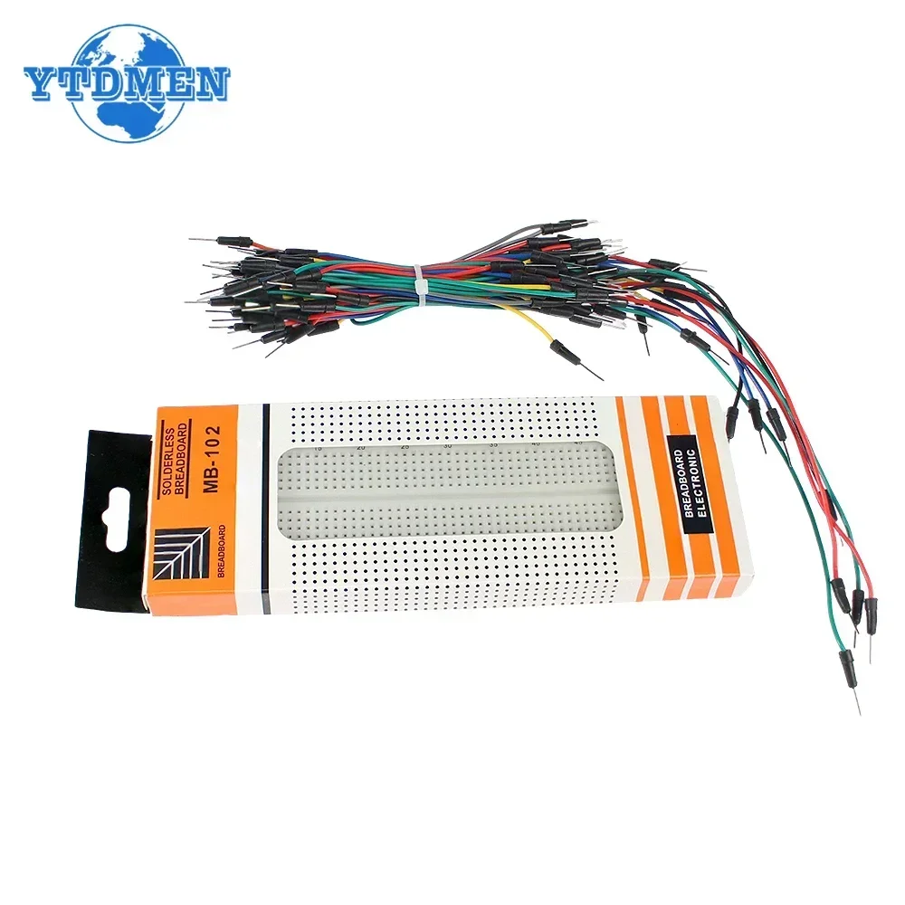 MB-102 Breadboard 400 830 Poin – обзор и цена Breadboard Jumper Wire