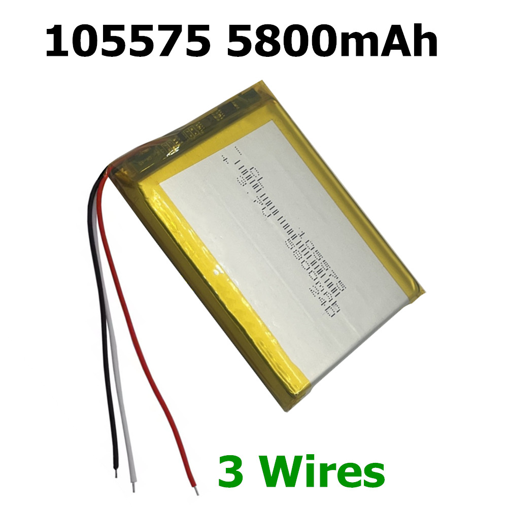 105575 5800mAh 3.7V Lithium Po – обзор и цена Diy Electronics Book