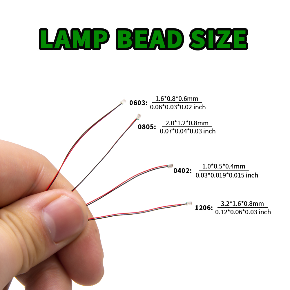 10pcs/Set Micro LED Lamp Chips – обзор и цена Diy Electronics Kids