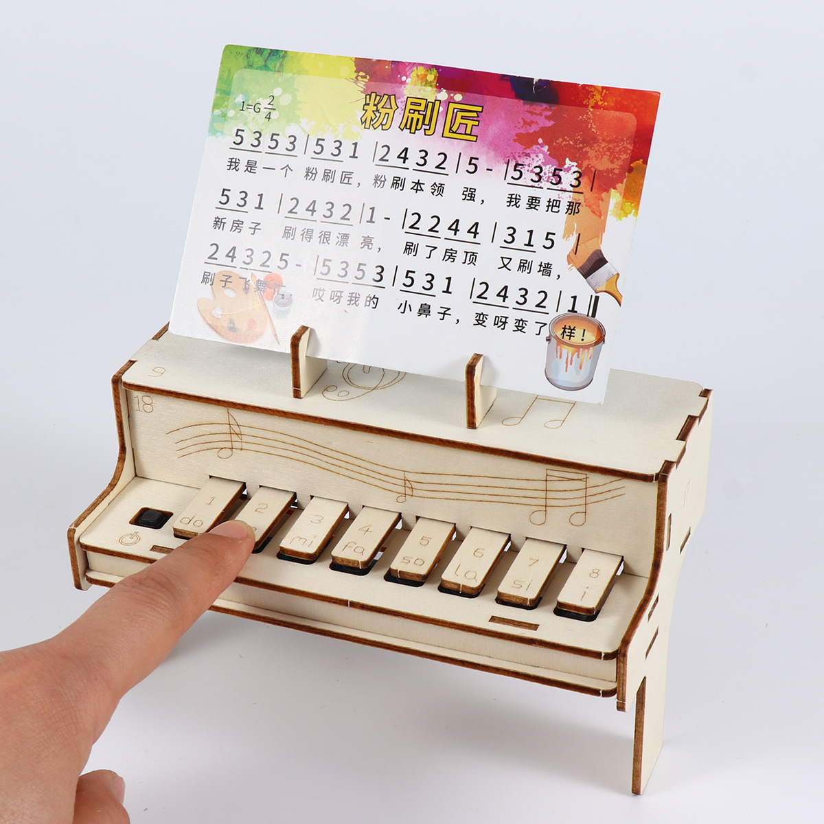 DIY Wooden Electronic Piano Mo – обзор и цена Diy Electronics Kids