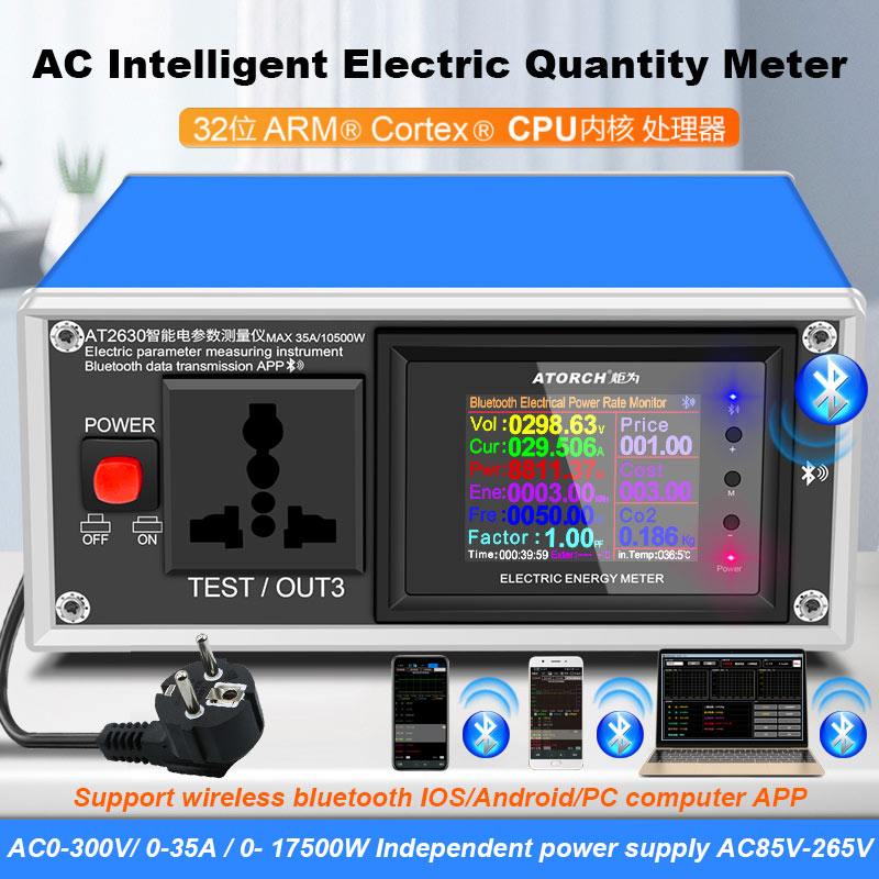 AT2630 AC Ammeter Voltmeter Di – обзор и цена Logic Analyzer Usb