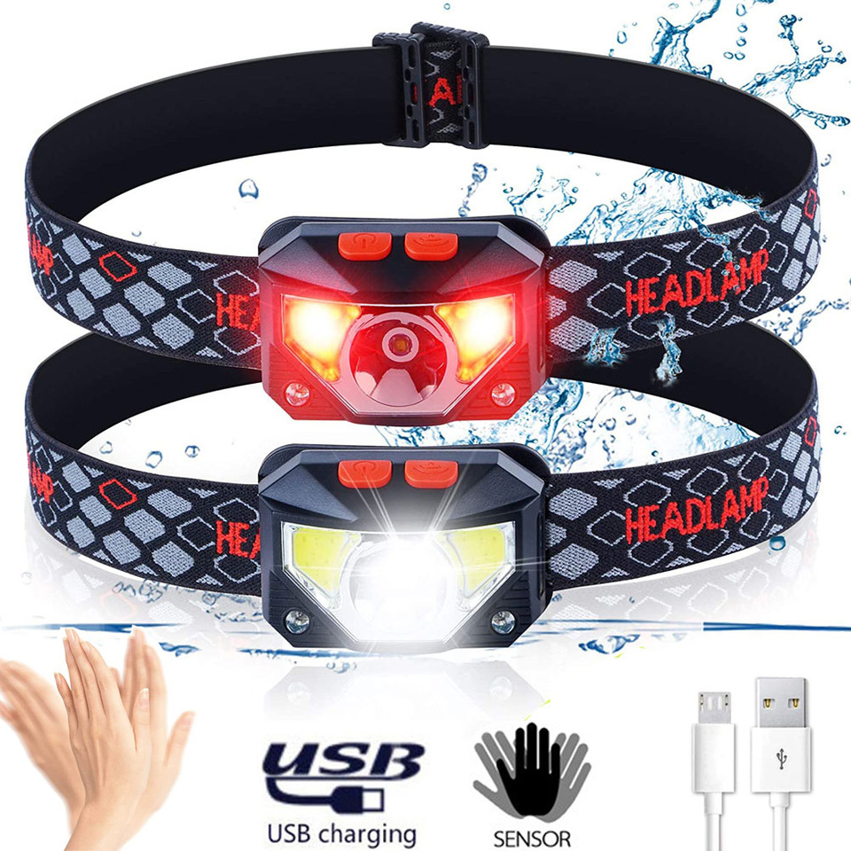 8 Modes LED Headlight Handfres – обзор и цена Ldr Light Sensor