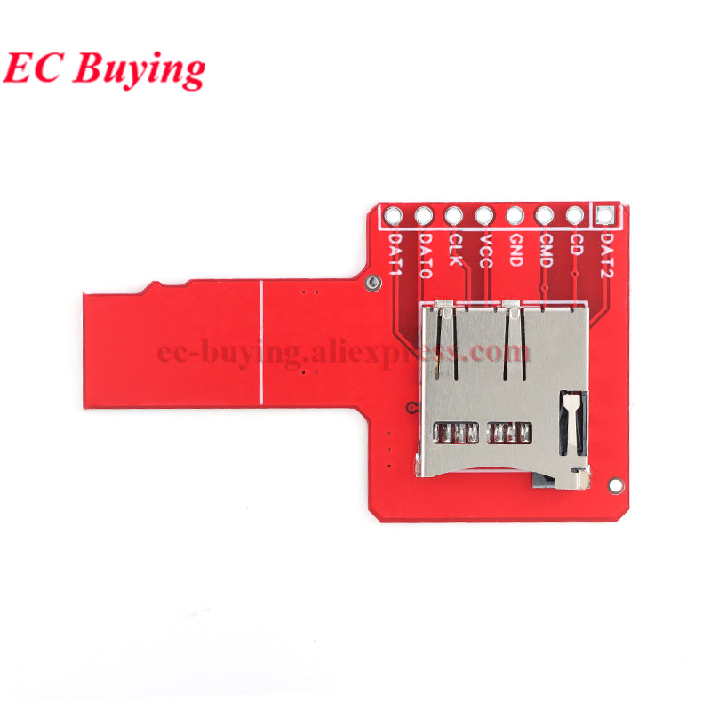 10Pcs/1pc Micro SD TF Card SPI – обзор и цена Sd Card Module Spi