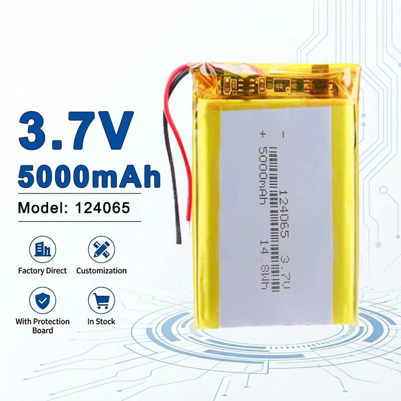 124065 3.7V 5000mAh Rechargeab – обзор и цена Diy Wearable Electronics