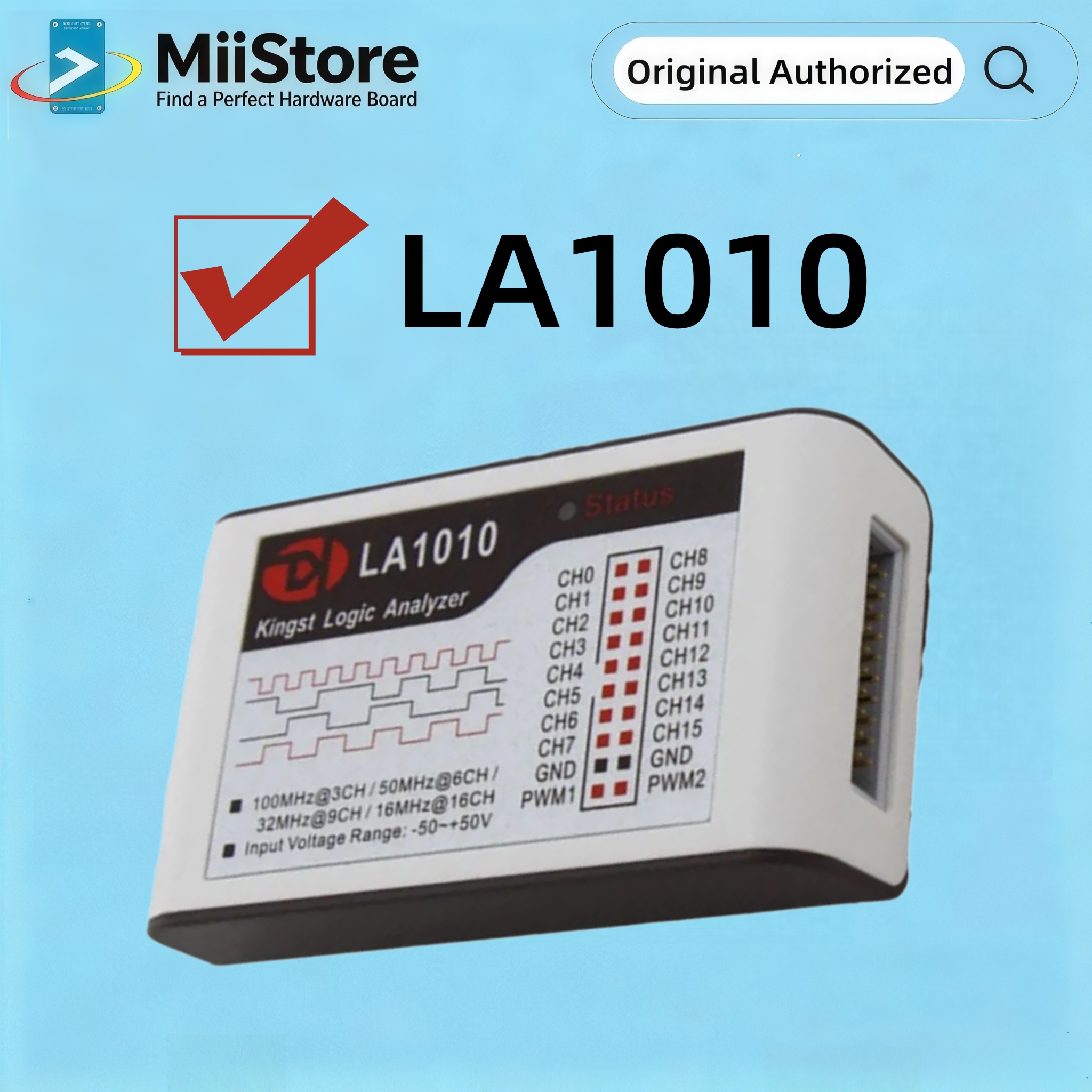 Kingst LA1010 USB Logic Analyz – обзор и цена Logic Analyzer Usb