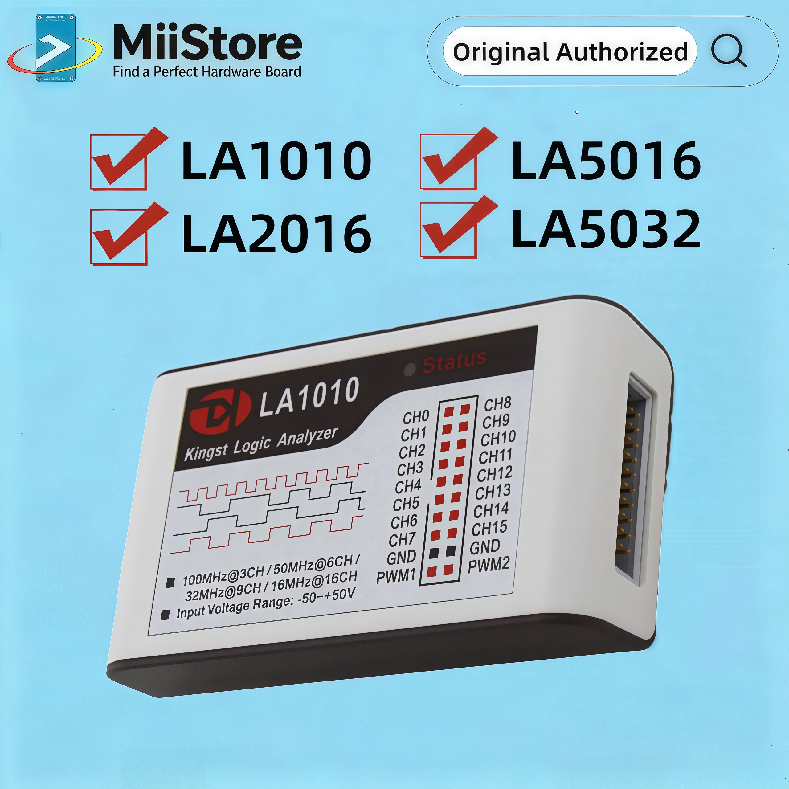 Kingst LA1010 USB Logic Analyz – обзор и цена Logic Analyzer Usb
