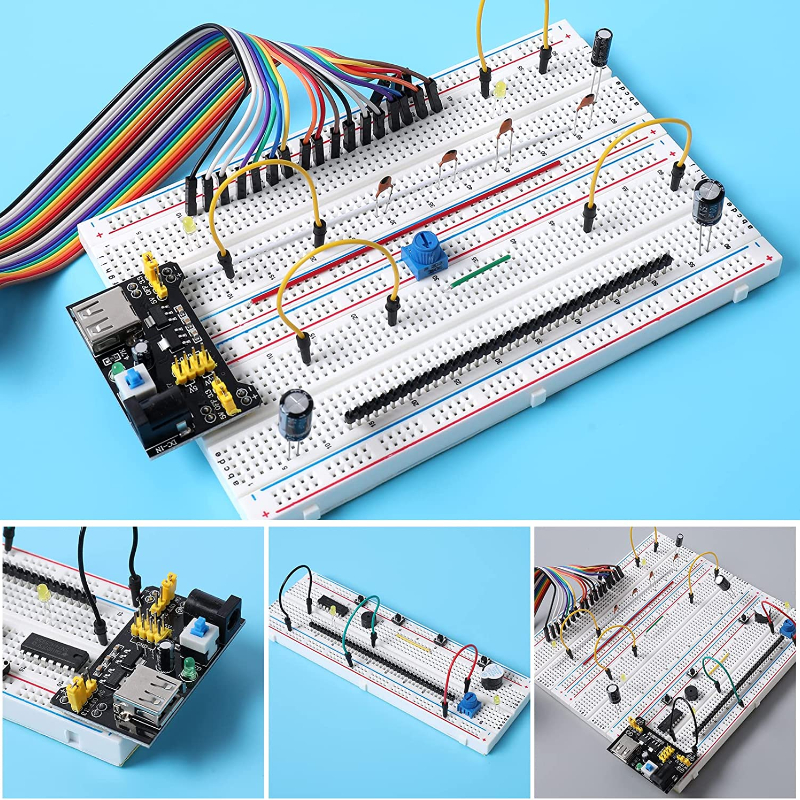 MB-102 MB102 Breadboard 400 83 – обзор и цена Breadboard Jumper Wire