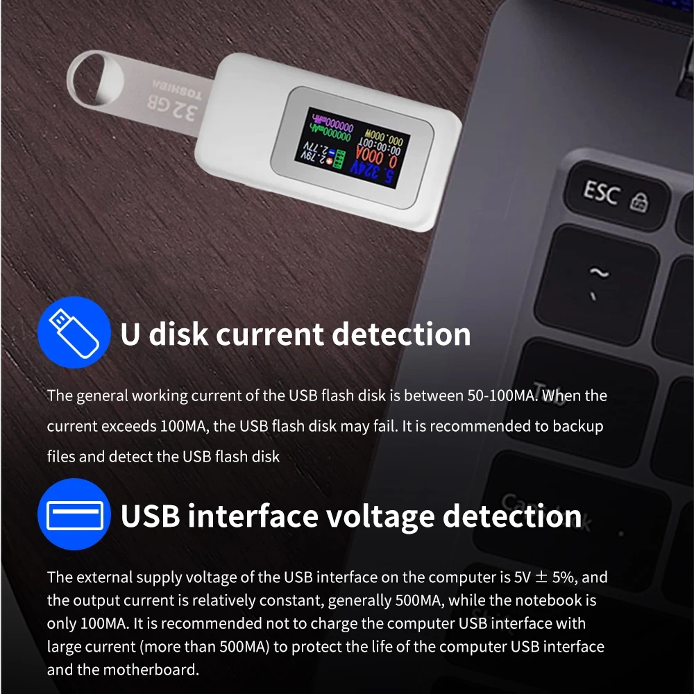 10 in 1 USB Tester DC Digital  – обзор и цена Logic Analyzer Usb
