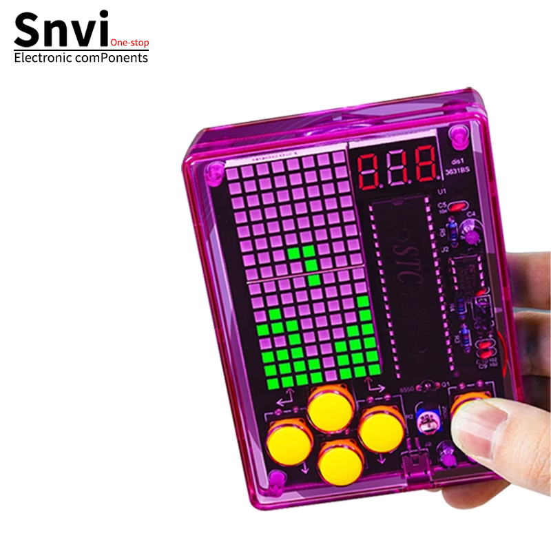 Snvi DIY Pixel Game Console Ki – обзор и цена Diy Electronics Kids