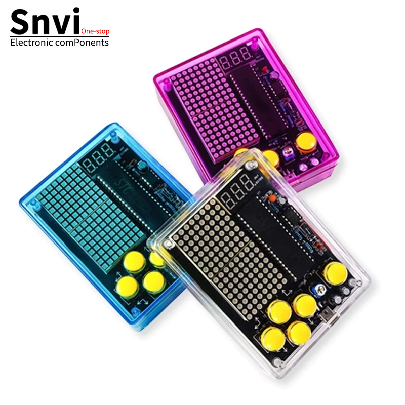 Snvi DIY Pixel Game Console Ki – обзор и цена Diy Electronics Kids