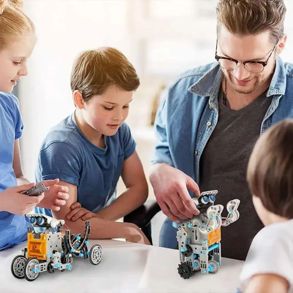 13 in 1 Solar Powered Robot Sc – обзор и цена Diy Electronics Kids