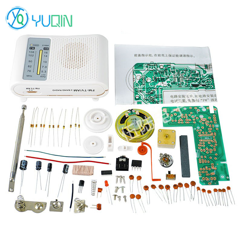 210SP AM/FM Radio Kit DIY Elec – обзор и цена Diy Electronics Projects For Adults