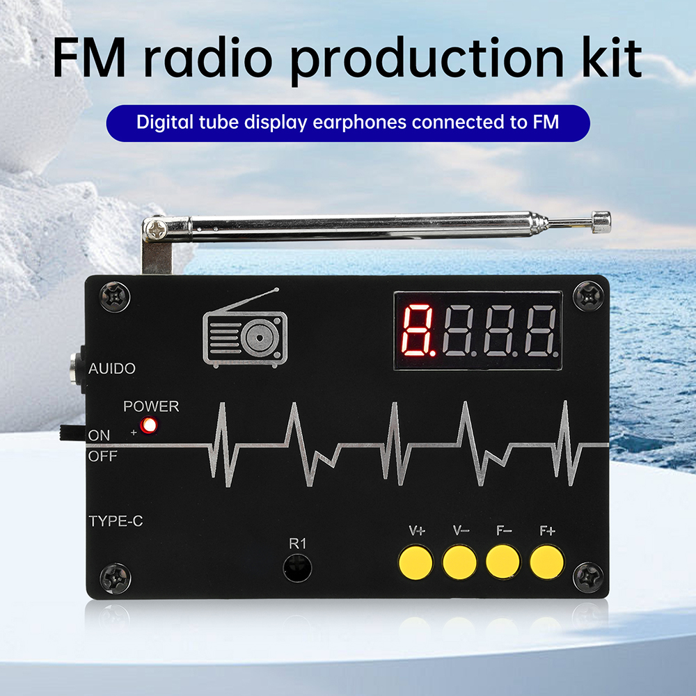 DIY RDA5807M Radio Kit 87-108M – обзор и цена Diy Electronics Youtube