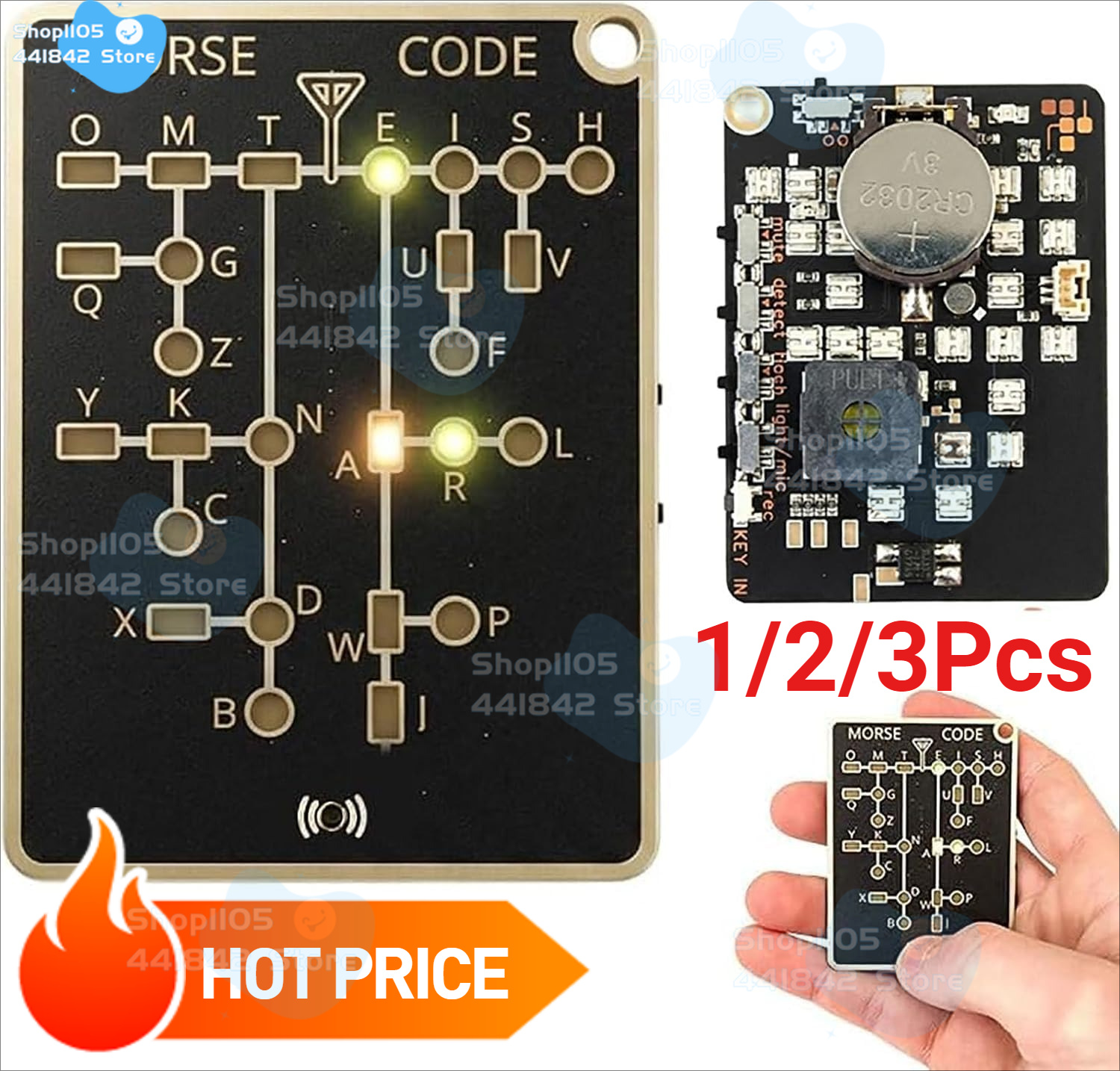 Morse Code Trainer Card Pro Le – обзор и цена Diy Electronics Projects For Adults