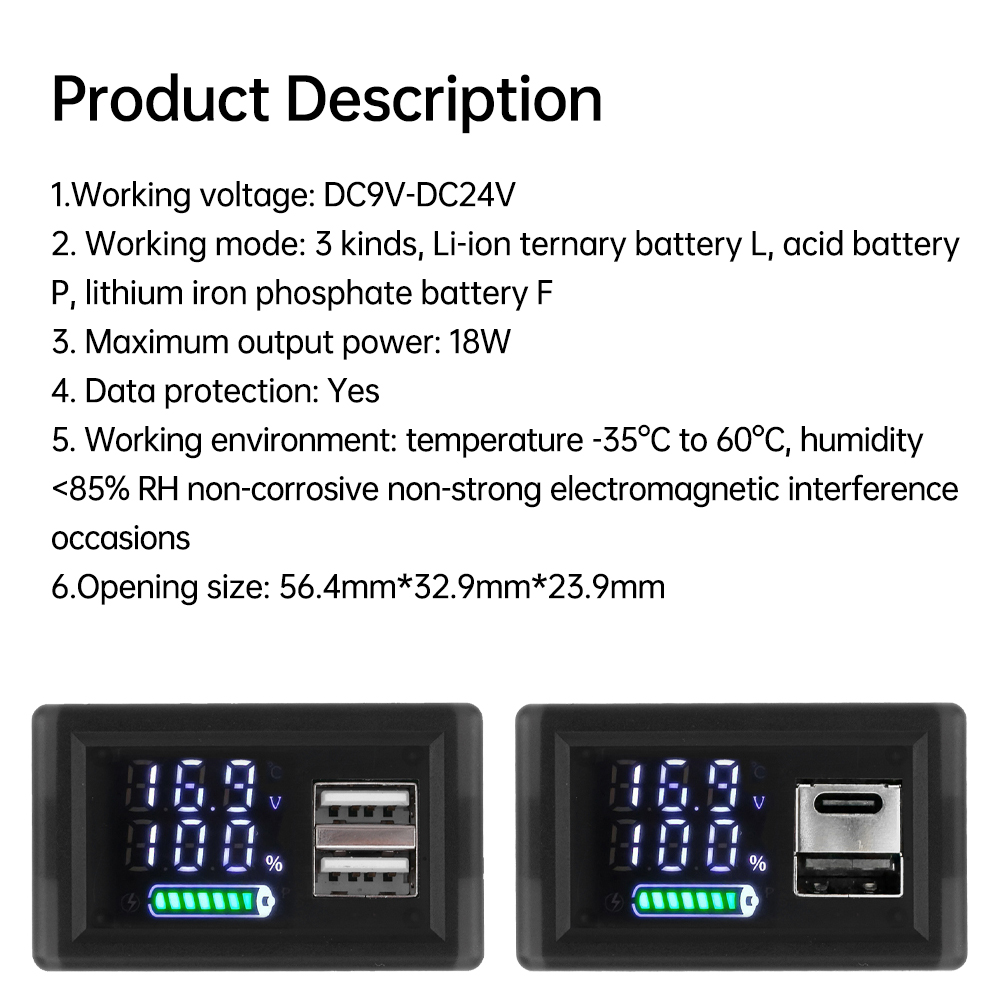 USB+Type-C/Dual USB 9V 12V 24V – обзор и цена Logic Analyzer Usb
