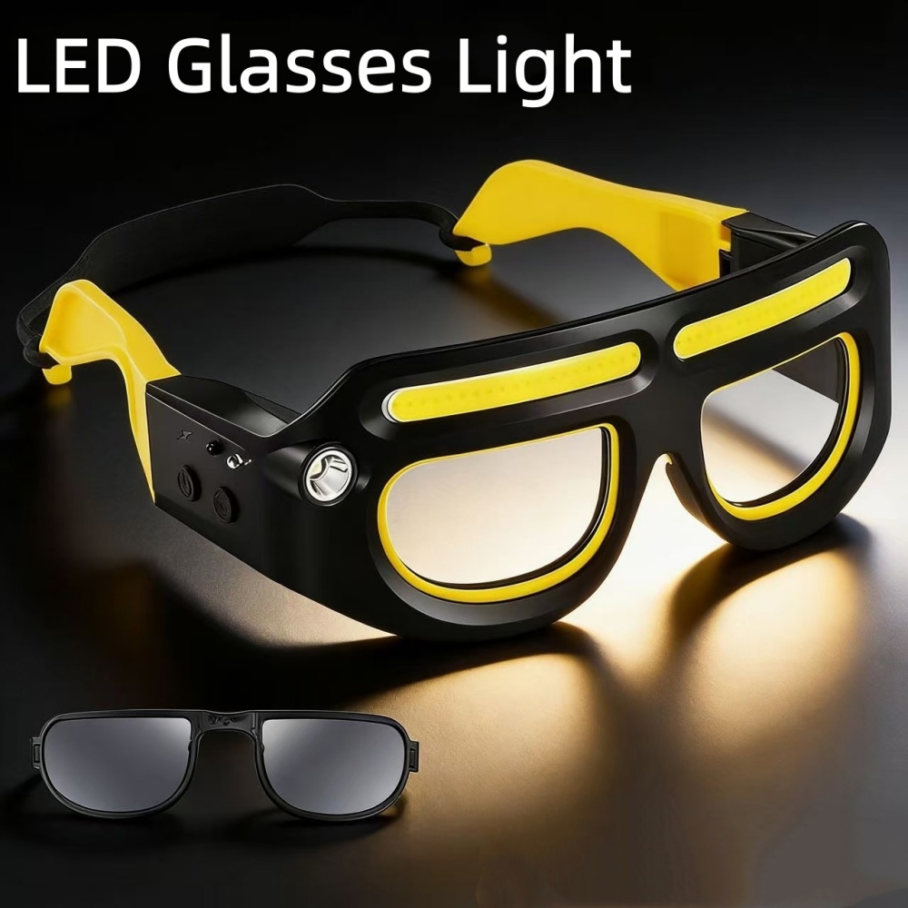 LED Headlamp Glasses Rechargea – обзор и цена Ldr Light Sensor