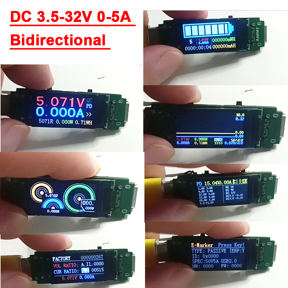Bidirectional Type-c USB Teste – обзор и цена Logic Analyzer Usb